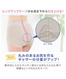 BRADELIS New York 【BRADELIS NewYork peace】おしりPラインラッピングショーツ24 深め お腹スッキリ 美尻メイク 補正下着 DB224201