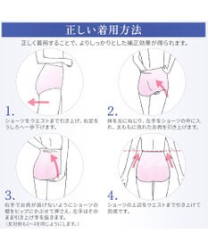 BRADELIS New York 【BRADELIS NewYork peace】おしりPラインラッピングショーツ24 深め お腹スッキリ 美尻メイク 補正下着 DB224201