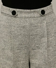 GRACE CONTINENTAL ツイードタックショートパンツ