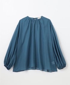 NAVE 【Nave】ブライトシアーボイル ギャザーブラウス