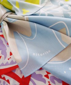 nitorito 【UNISEX】ギフトパッケージ&ステッカー付 tori ハンカチ スカーフ