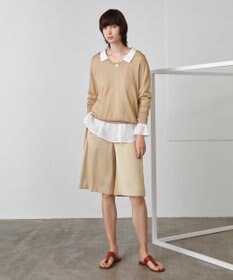 BEIGE， LAGORD / Uネックニット