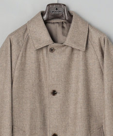 GOTAIRIKU 【薄中綿仕様】スーパーライトウエイトカシミヤブレンド ステンカラーコート