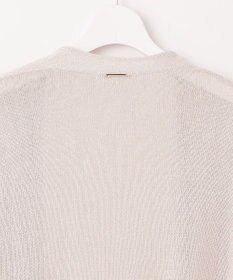 自由区 【洗える】ペーパーブレンドロング カーディガン