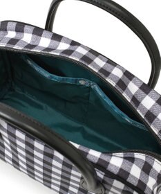 LeSportsac SQUARE TH CROSSBODY/アップタウンギンガム/ブラック