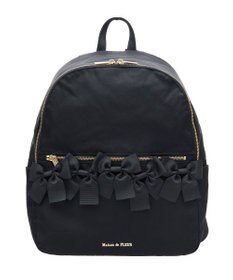 Maison de FLEUR 撥水加工フロントリボンリュック