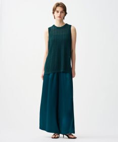 uncrave アセテートヴィンテージサテン ワイドパンツ