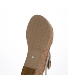 ing <ing>ワンポイントウエッジソールサンダル