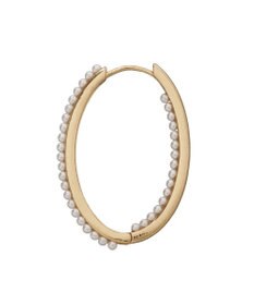 Green Parks パールラインワンタッチピアス