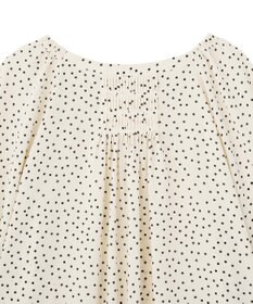 YECCA VECCA ホイップスリーブブラウス