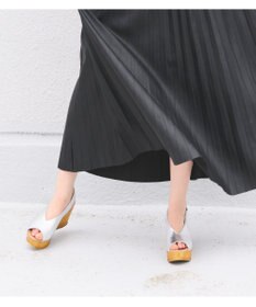 BONTRE 【BONTRE/ボントレ】ウッド調ウェッジサンダル/90502-RS