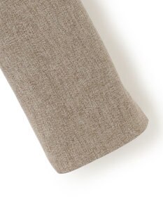 23区 L 【洗える】ウールライクカルゼ ノーカラー ジャケット