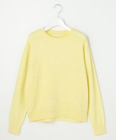 自由区 S ブークレミックスツイード ニット