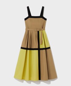 GRACE CONTINENTAL ライン配色キャミドレス