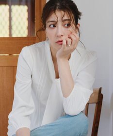 Tiaclasse 【洗える】ボウタイチュニック