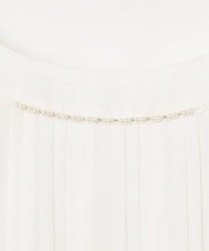 ANY SIS 【洗える】フロントプリーツシフォン ブラウス