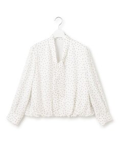 23区 S 【洗える】バックサテンアムンゼン タイプリント ブラウス