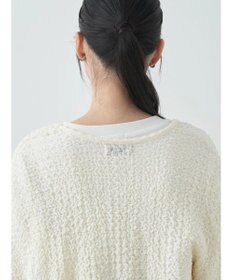 earth music&ecology ぽこぽこドロストカーディガン