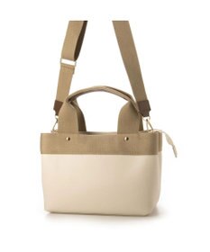 UNBILLION 【訳あり商品】カシュカシュ cache cache / テープディテール2wayパーテーショントート