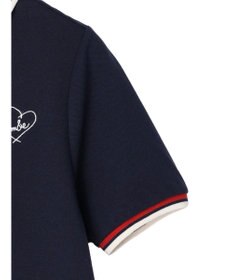 earth music&ecology ハートロゴ刺繍ポロ