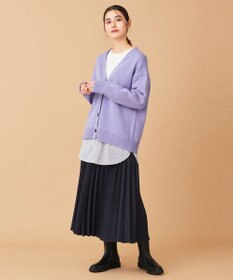 ANY 【14色展開/洗える】ウーリッシュ プリーツスカート