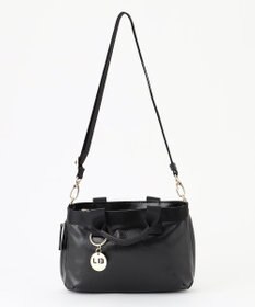 LA BAGAGERIE 【コットン×ポリウレタン】シャイニーミニマムトート