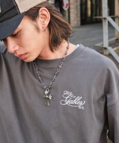 WEGO 【ユニセックス着用ITEM/SMLサイズ展開】ヴィンテージライクグラフィックT（SS）