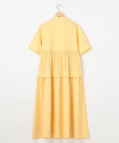 組曲 エンブロイダリーレース シャーティング ワンピース