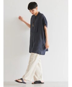 AMERICAN HOLIC ブザムフレンチスリーブバックオープンチュニック