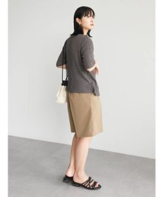 Green Parks テープヤーンドッキングニットプルオーバー