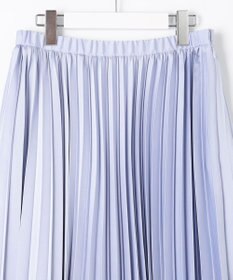 自由区 【WEB限定・洗える】ロイヤルサテンプリーツ スカート