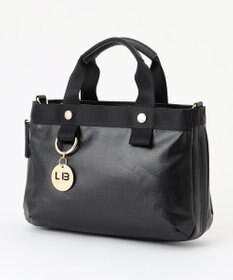 LA BAGAGERIE 【コットン×ポリウレタン】シャイニーミニマムトート