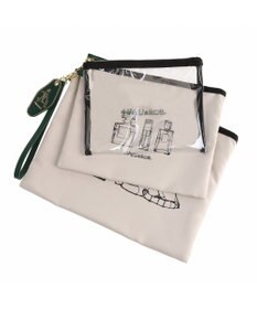 ACE BAGS & LUGGAGE HAyU × ace.  フラットポーチ 3点セット 猫柄 17825