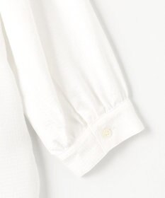 J.PRESS LADIES S 【洗える】アセVisシャドーギンガム シャーリング ブラウス