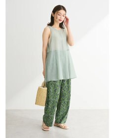 Green Parks ・ＥＬＥＮＣＡＲＥ　ＤＵＥオーガンジーノースリチュニック