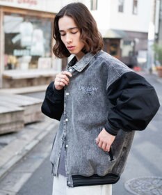 WEGO ヴィンテージスタジャン