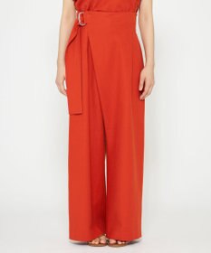 uncrave 【手洗い可】コットンリネンツイル パンツ（uncrave WHITE）