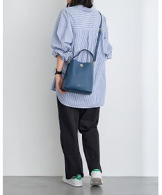 MioFIRANO ツイストロックボックスハンドバッグ 3WAY　FIRANO フィラノ