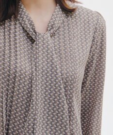 Tiaclasse 【洗える】ボウタイチュニック