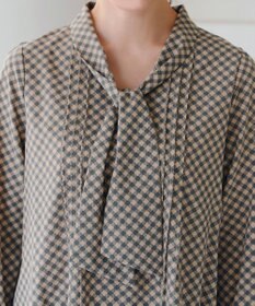 Tiaclasse 【洗える】ボウタイチュニック