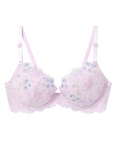 une nana cool Accent flower バックスタイルまでかわいい 3/4カップブラジャー