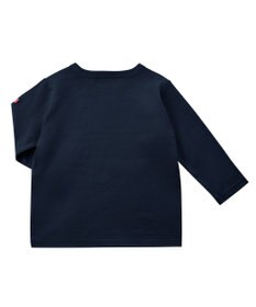 MIKI HOUSE HOT BISCUITS 【70-120cm】【Everyday Series】ワンポイント 長袖Tシャツ
