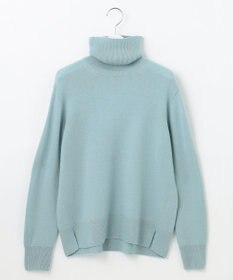 J.PRESS LADIES 【洗える】CASHMERE BLEND タートルネック ニット