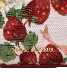 Maison de FLEUR いちごゴブラン2Wayボストンバッグ
