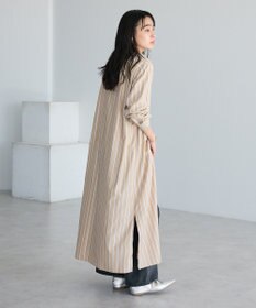CRAFT STANDARD BOUTIQUE ストライプシャツワンピース
