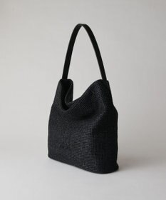 russet ナイロンラフィアワンショルダーバッグ(CE-1714)