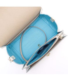 A.D.M.J. 【牛革】モーツァルト/バイカラーラウンドクラッチショルダー