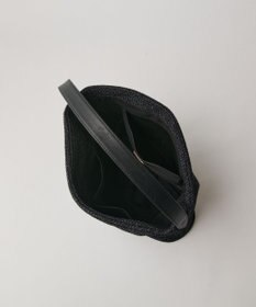 russet ナイロンラフィアワンショルダーバッグ(CE-1714)