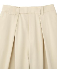 Green Parks デザインタックワイドパンツ