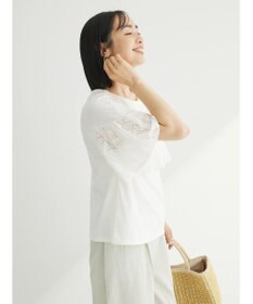 Green Parks ・ＳＵＧＡＲ　ＳＰＯＯＮ　レースフリルプルオーバー